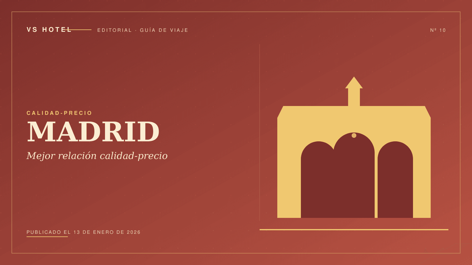 Hoteles con mejor relación calidad-precio en Madrid (2026)