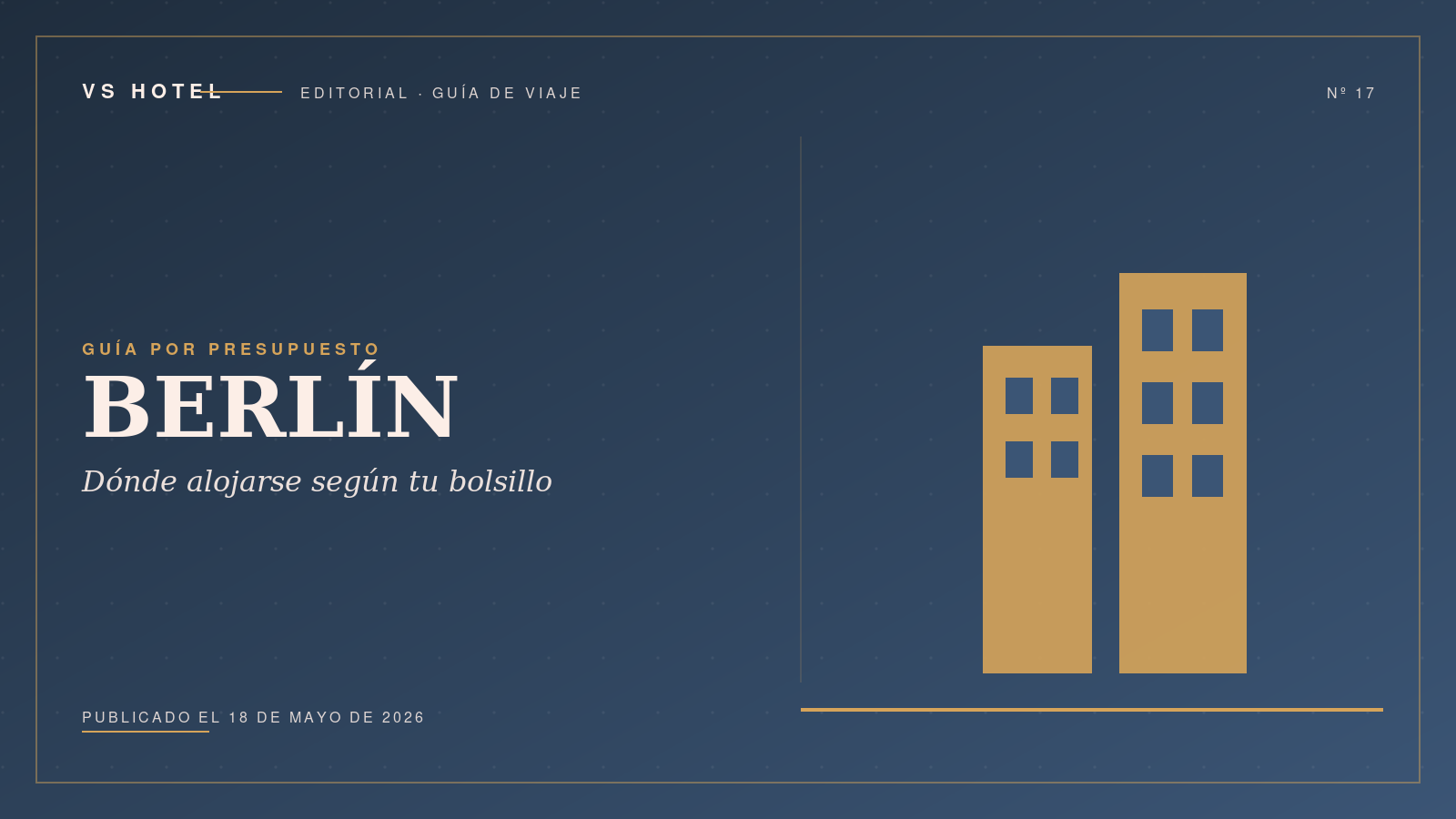 Dónde alojarse en Berlín según tu presupuesto (guía 2026)