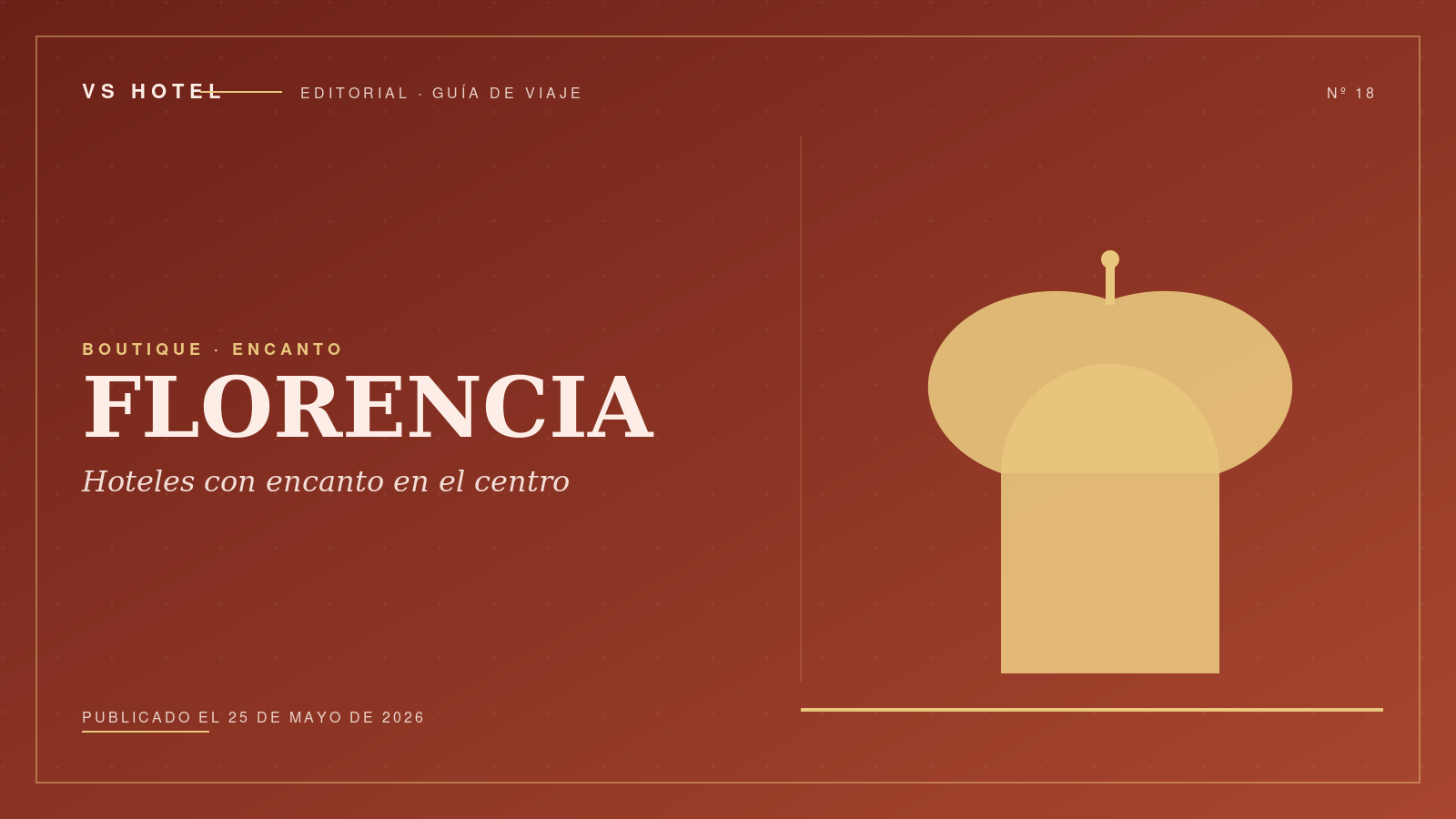 Hoteles boutique en Florencia: 9 opciones con encanto (2026)