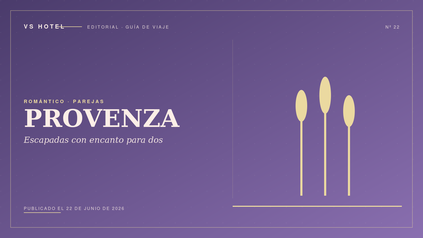Hoteles románticos en la Provenza: 9 escapadas para parejas (2026)